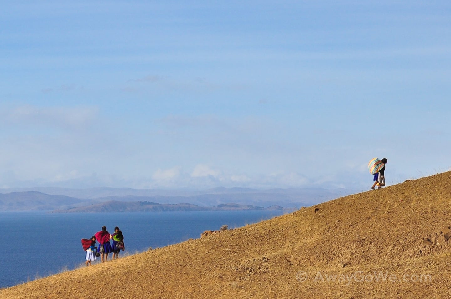 Isla Amantani Lake Titicaca Peru