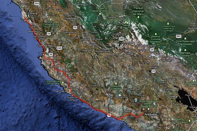 Backpacking Arequipa Peru