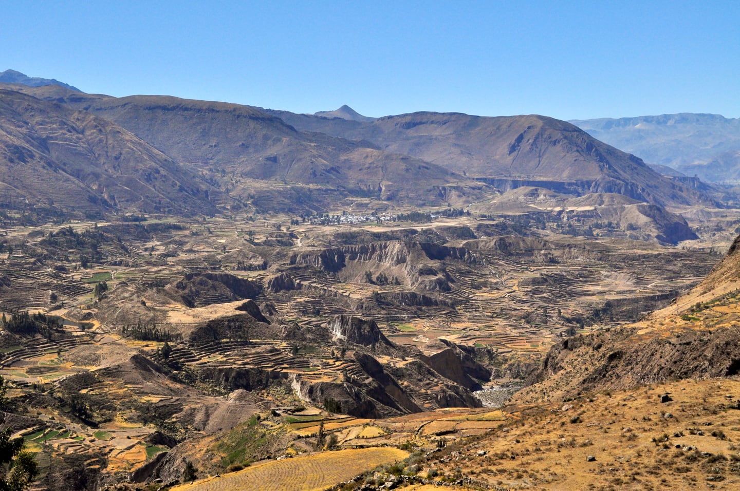 Colca Canyon near Chivay Peru