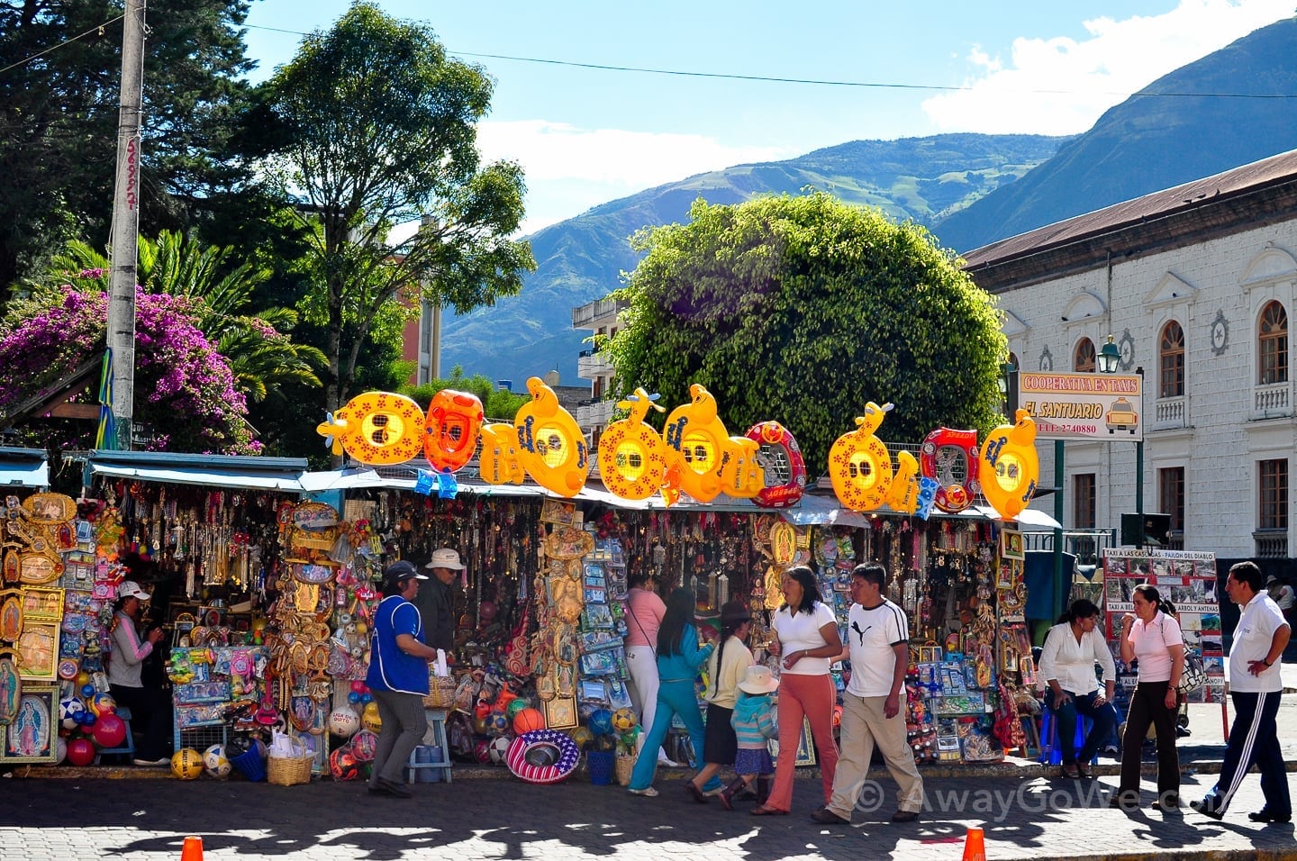 Baños Ecuador sights hiking