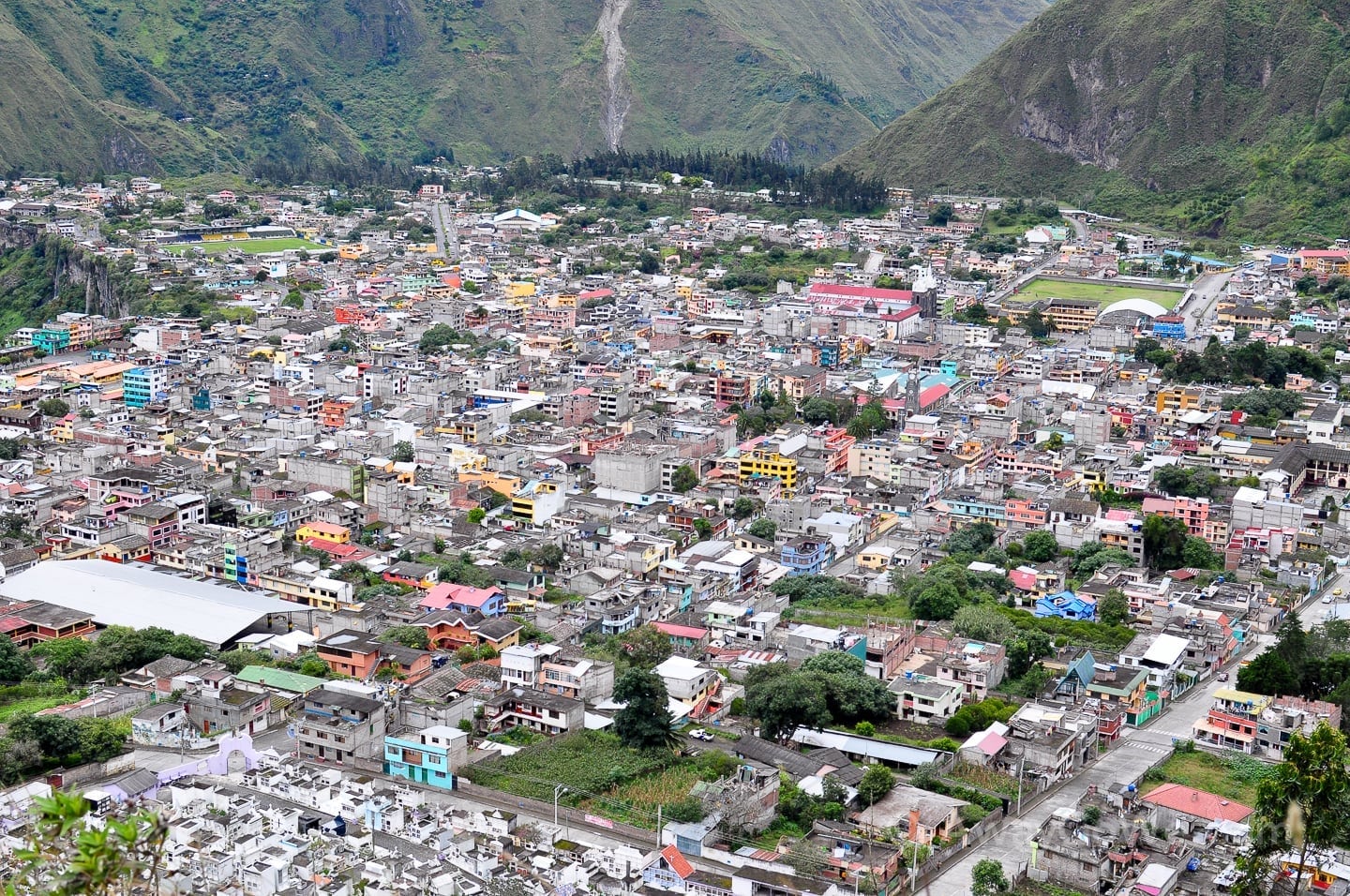 Baños Ecuador sights hiking