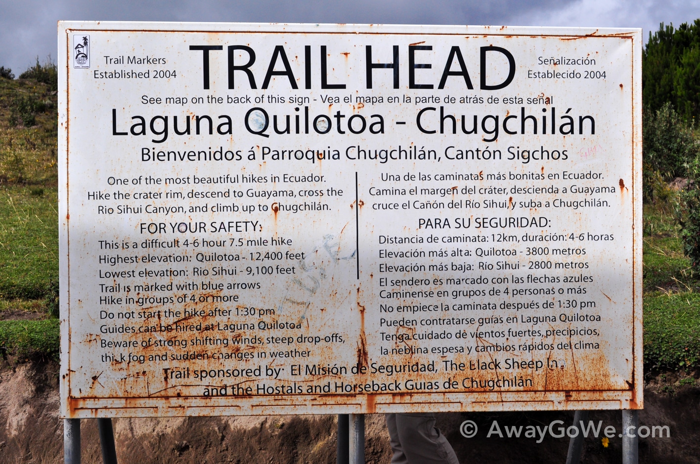 Quilotoa Crater Lake Ecuador Rim Hike