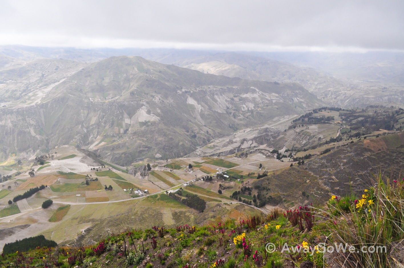 Quilotoa Crater Lake Ecuador Rim Hike