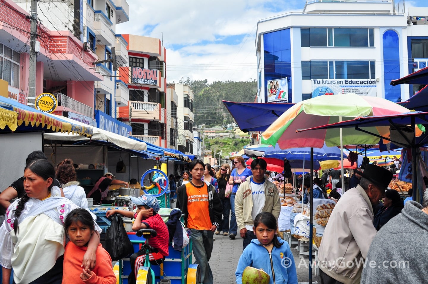 Otavalo Market Ecuador
