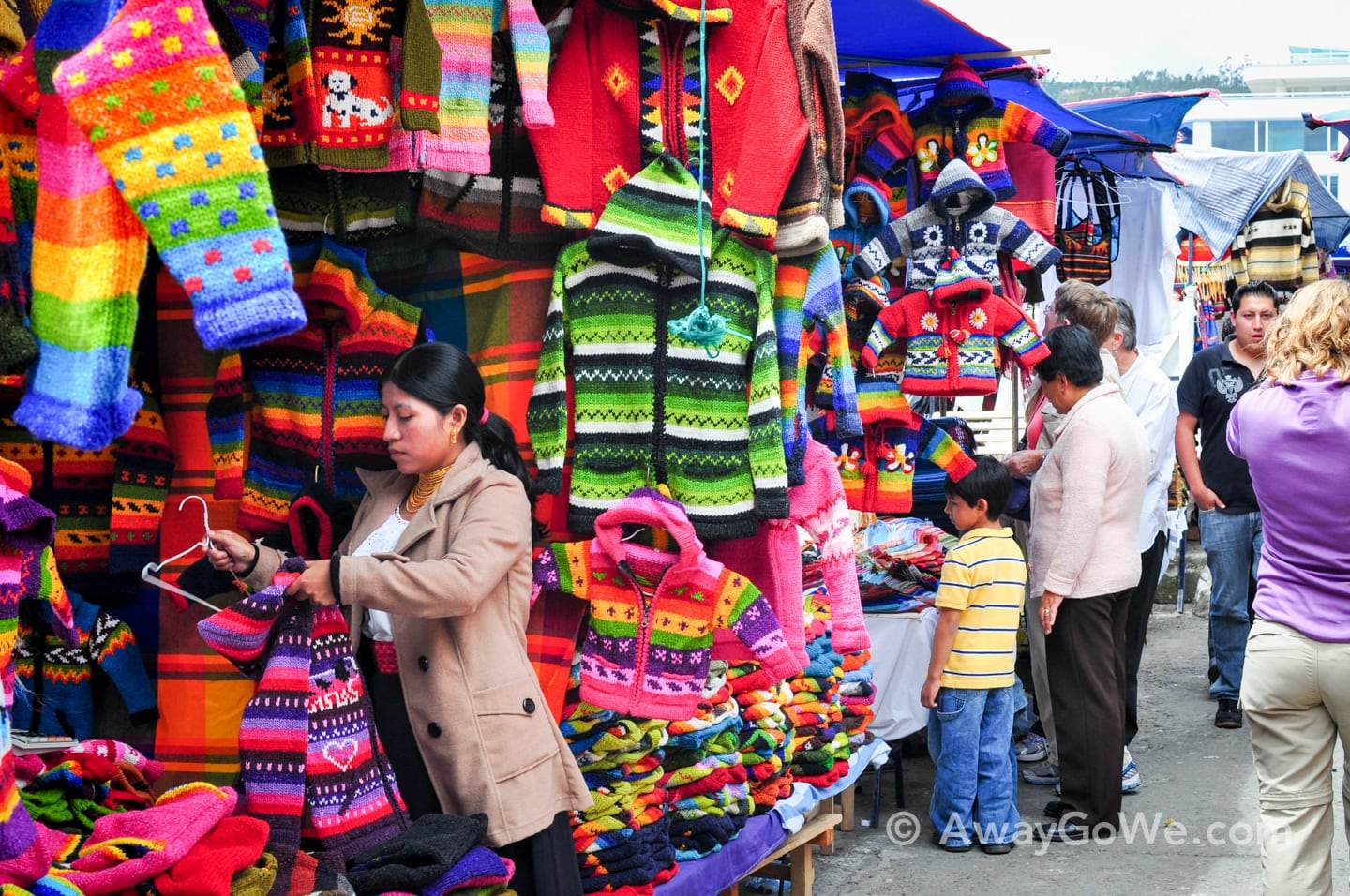 Otavalo Market Ecuador