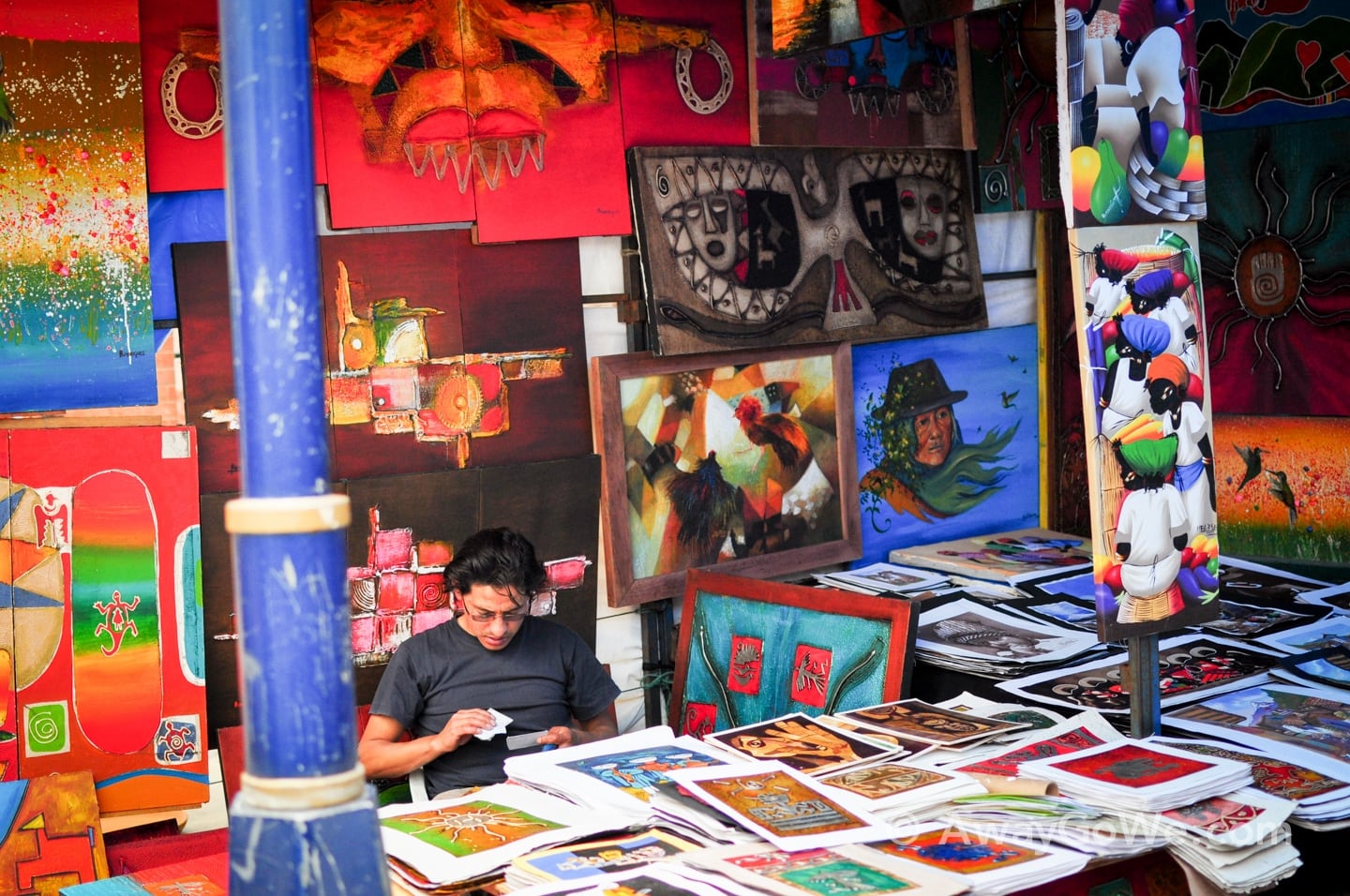 Otavalo Market Ecuador