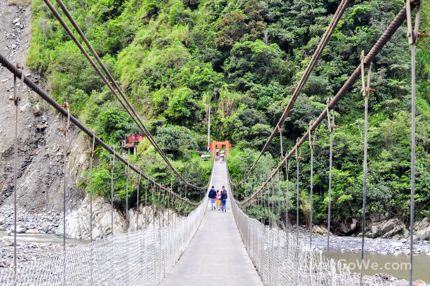 Baños Ecuador Waterfall Route Ruta de las Cascadas