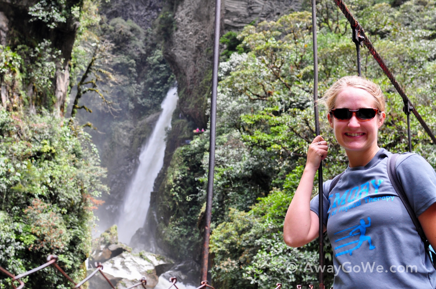 Baños Ecuador Waterfall Route Ruta de las Cascadas