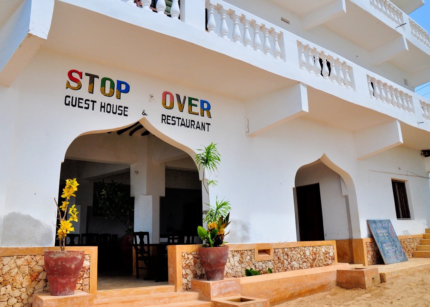 Stop Over Restaurant in Shela Lamu