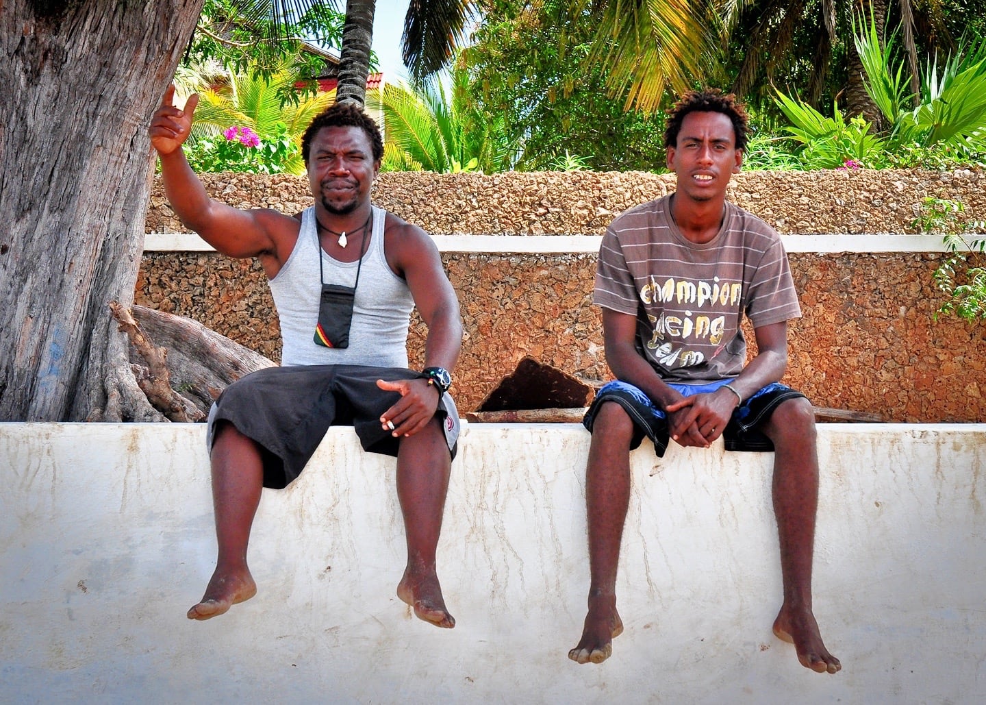 two men in Shela Lamu