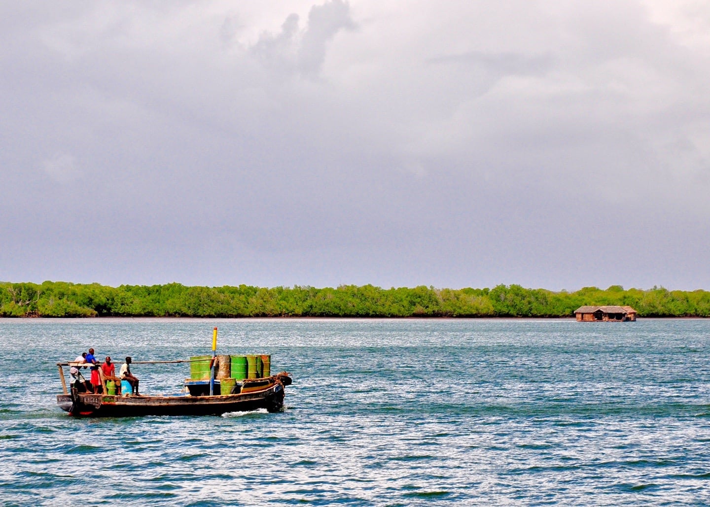 boat on water