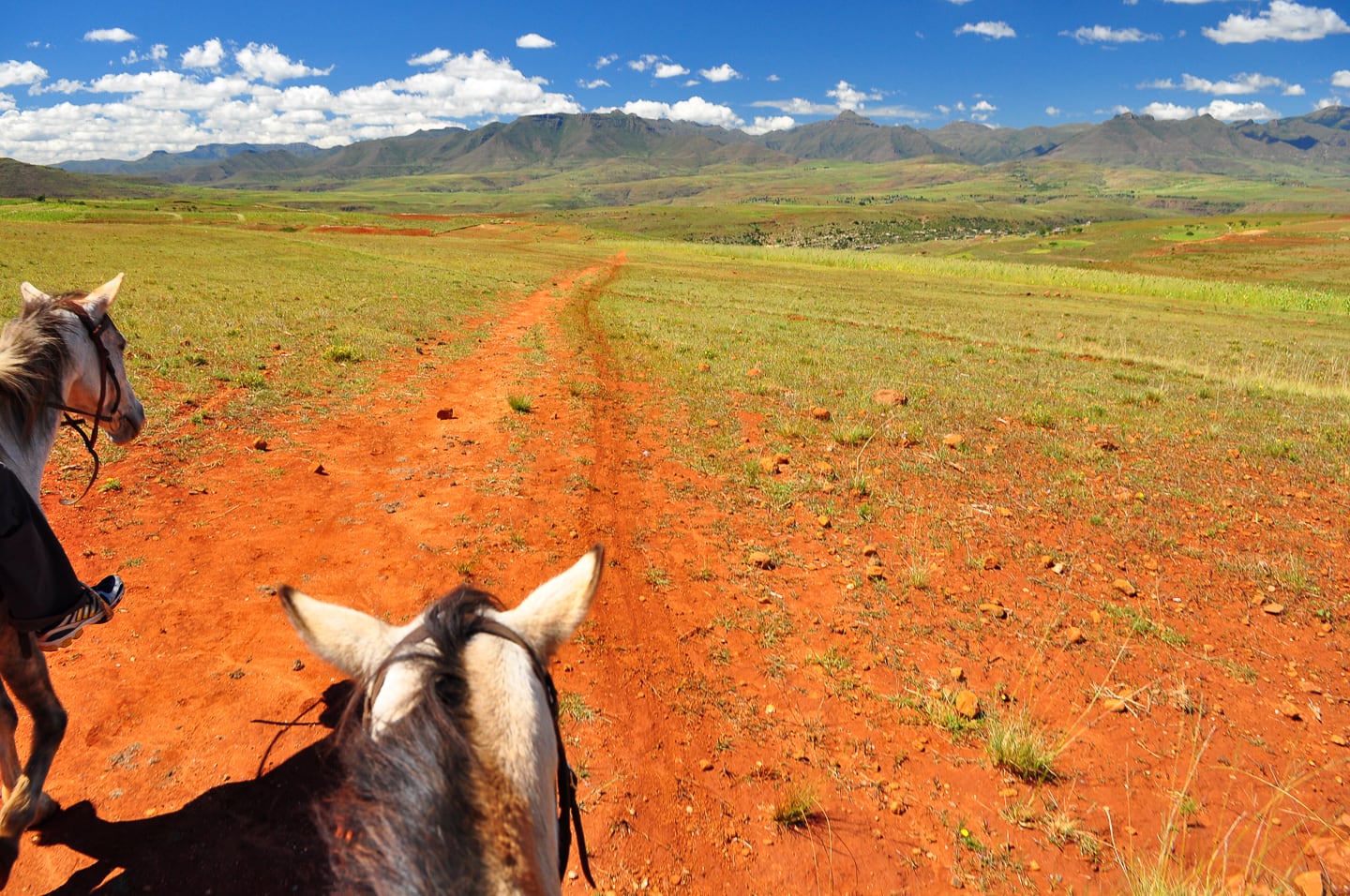 pony trekking Lesotho