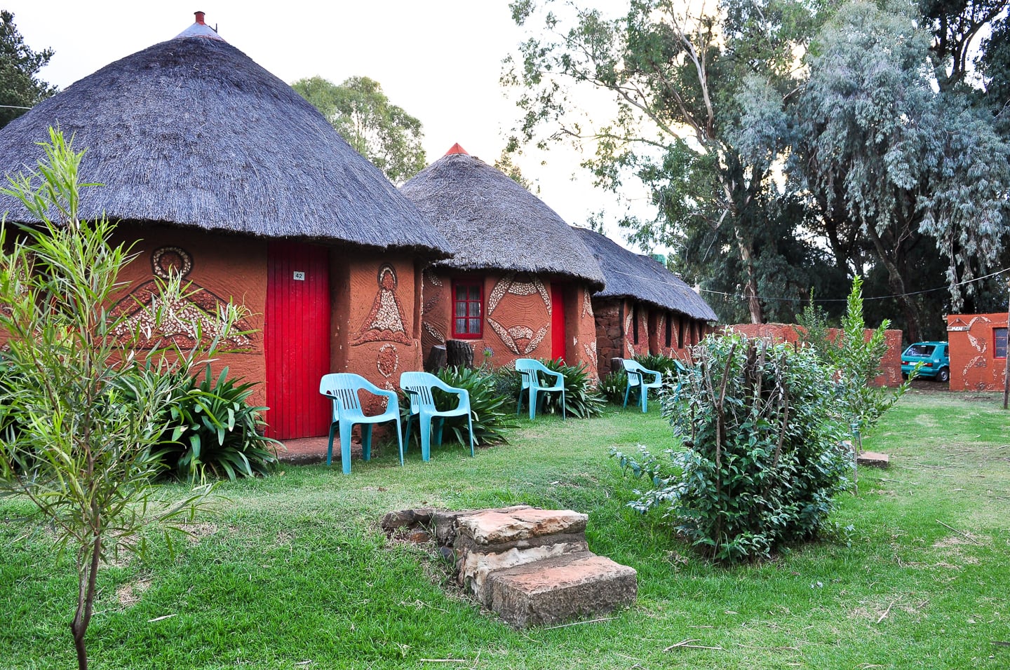 Malealea Lodge Lesotho Basotho huts
