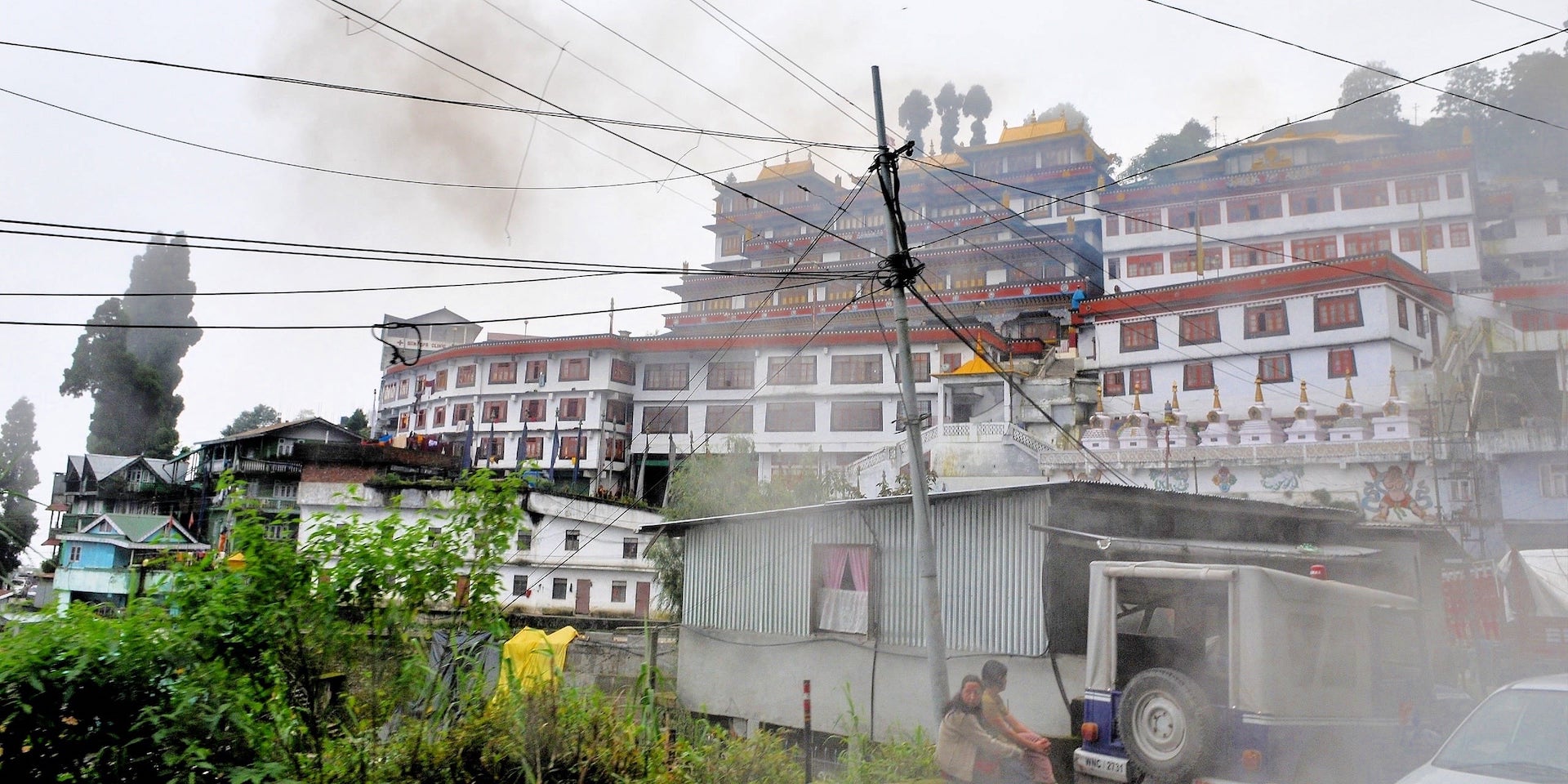 Buddhist Monastery Darjeeling Himalayan Railway