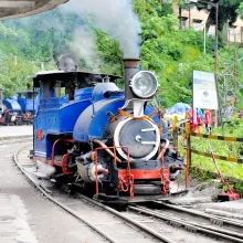 Darjeeling toy train Himalayan Railway India