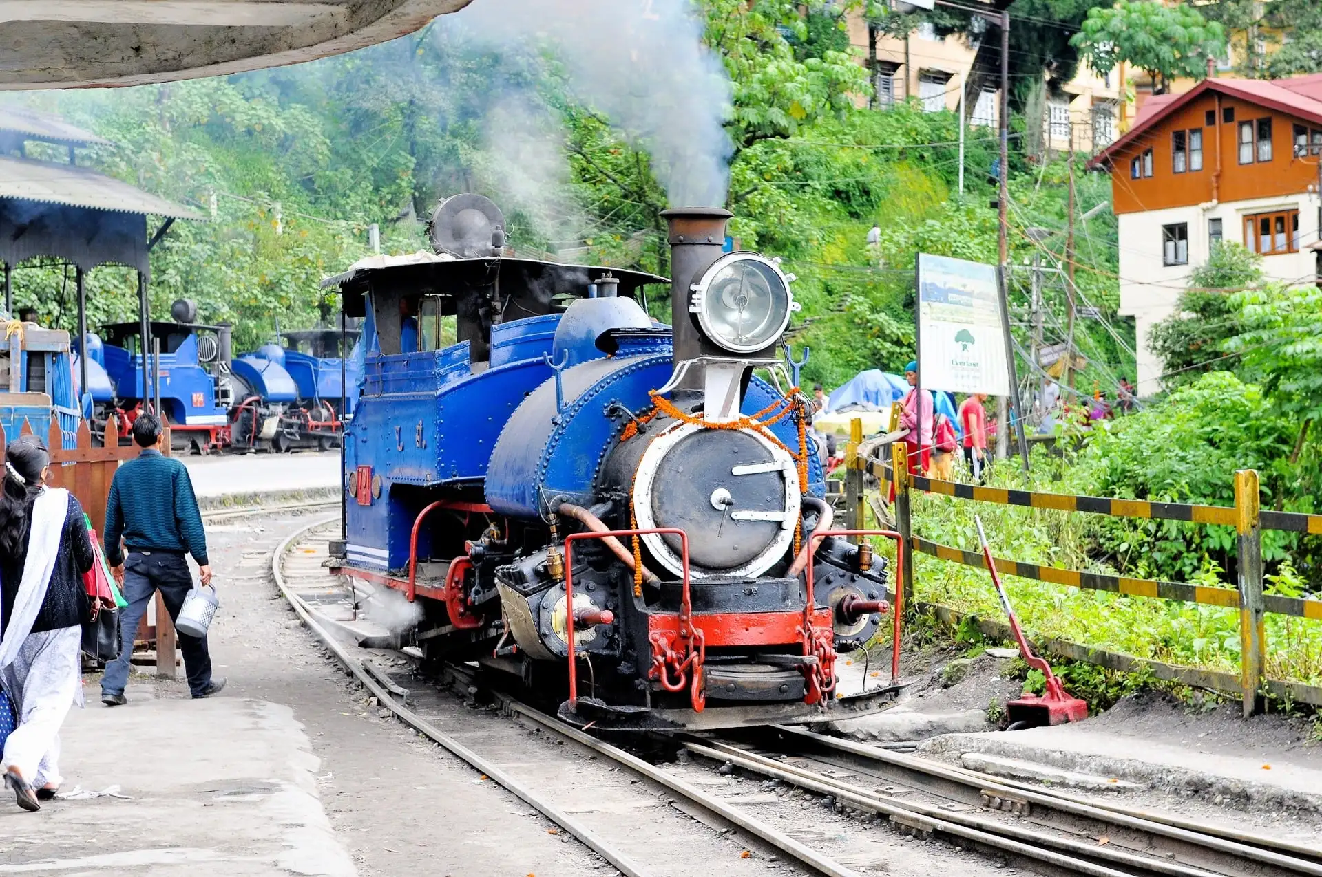 Darjeeling toy train Himalayan Railway India