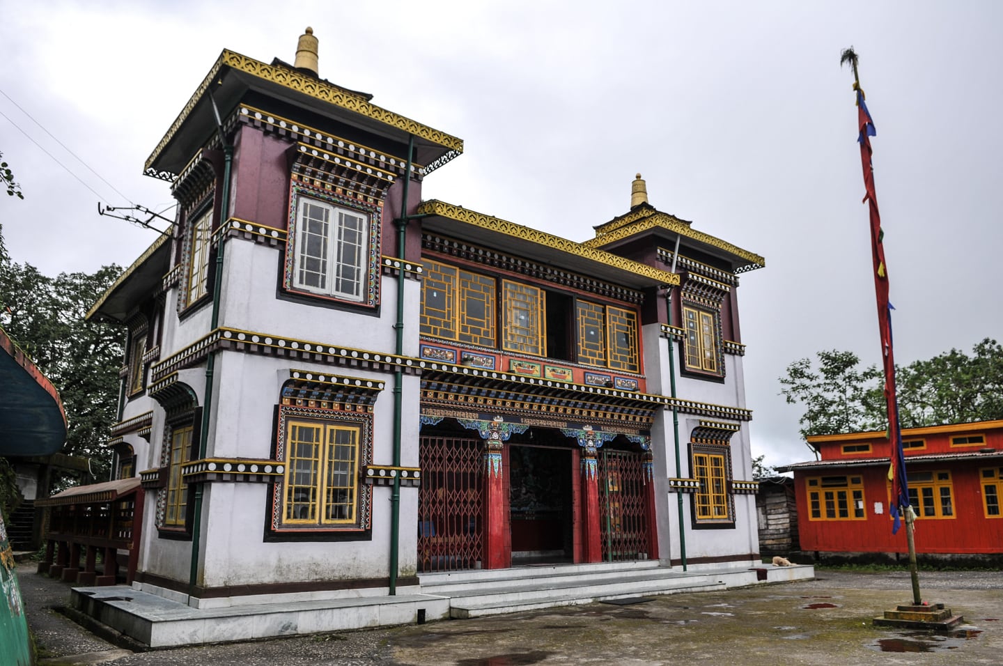 Bhutia Busty Monastery Darjeeling Hill Station India