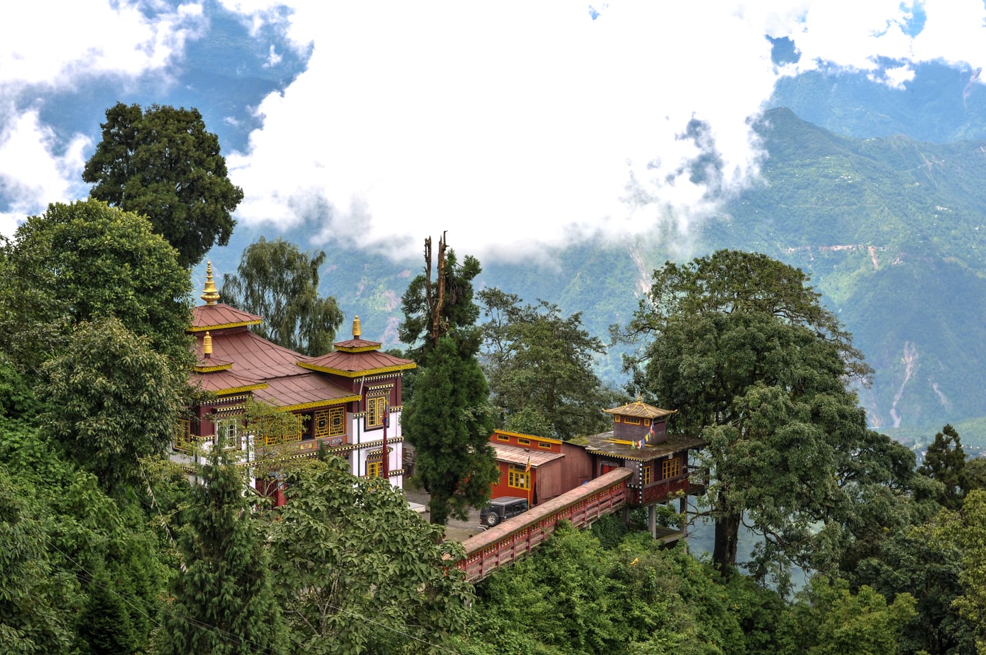 Bhutia Busty Monastery Darjeeling Hill Station India