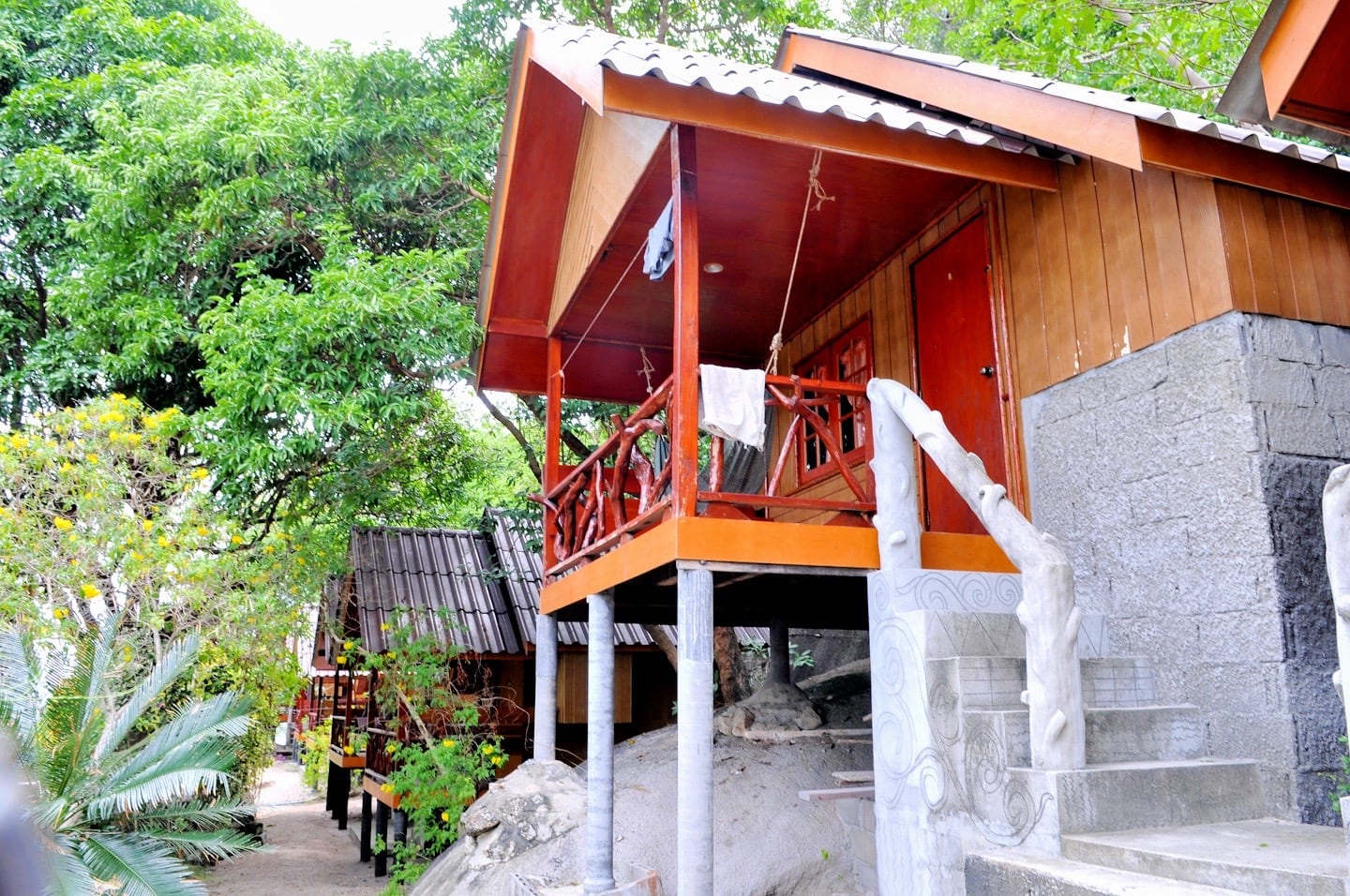 beach hut at Koh Tao Chalok Bay