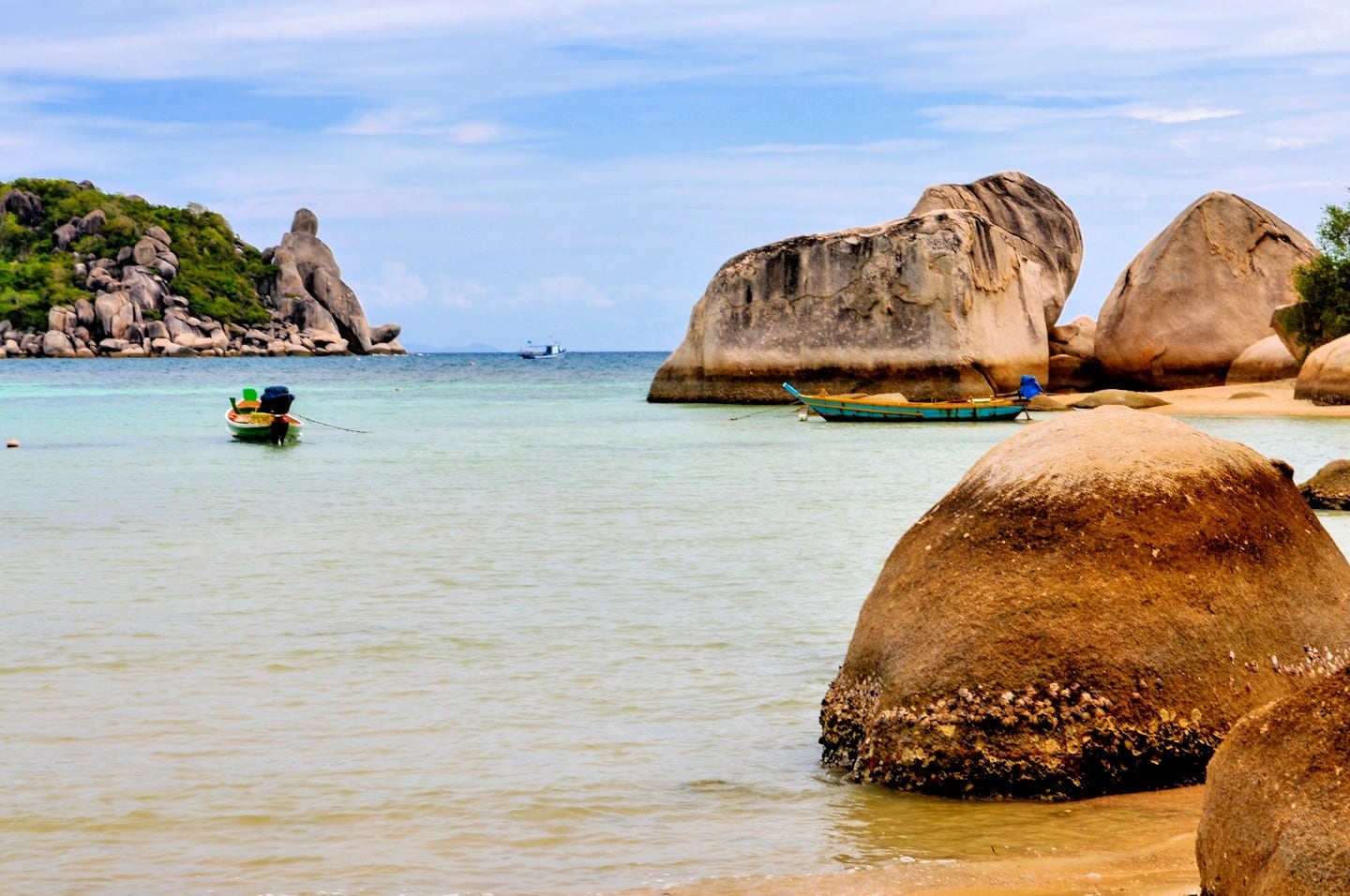 tranquil bay Chalok Baan Kao Beach Koh Tao Thailand