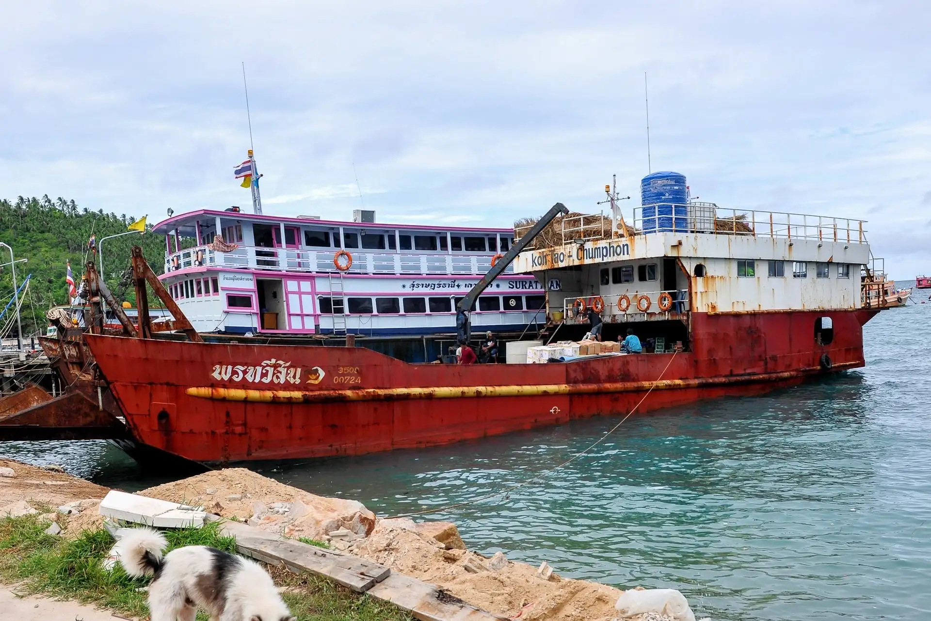 Night Ferry from Chumphon to Koh Tao