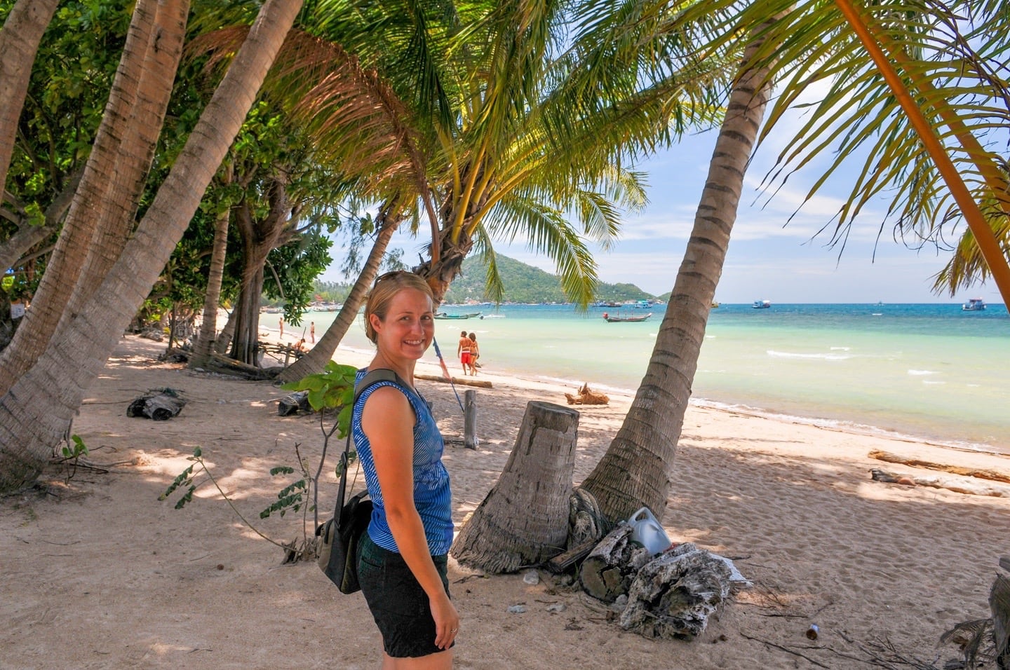 Sairee Beach at Sairee Village Koh Tao Thailand