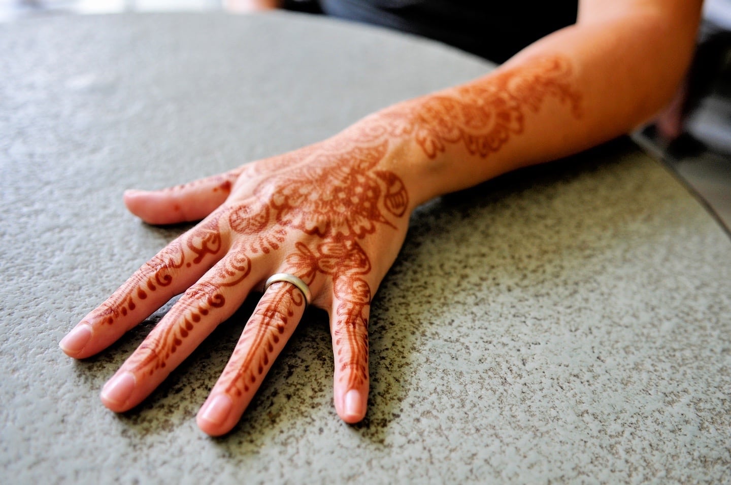 mehndi tattoo in India