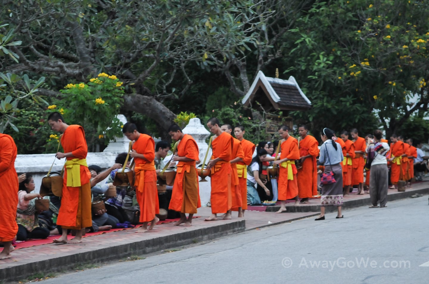 Tak Bat Luang Prabang