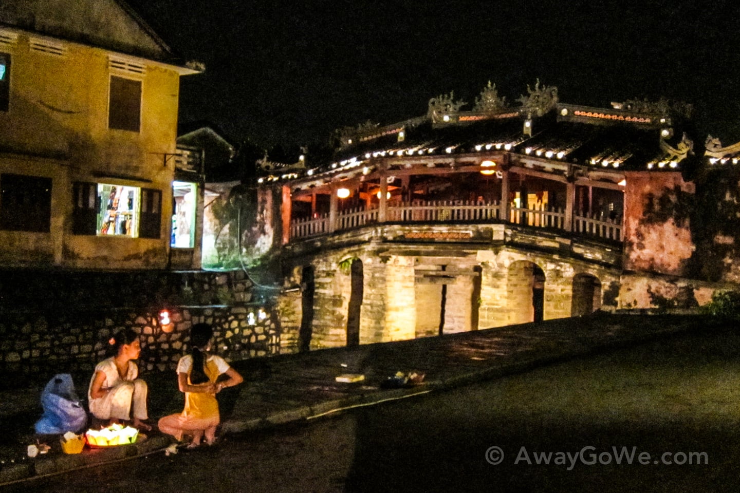 ancient bridge in Hoi An Ancient Town Vietnam