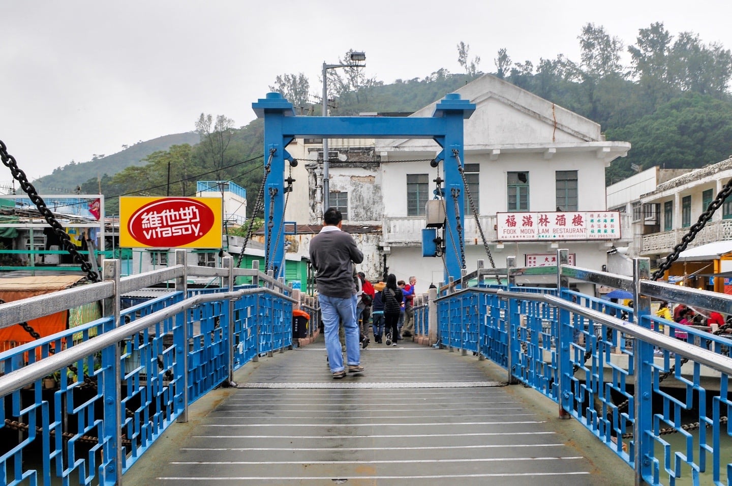 what to do in tai o fishing village ferry bridge