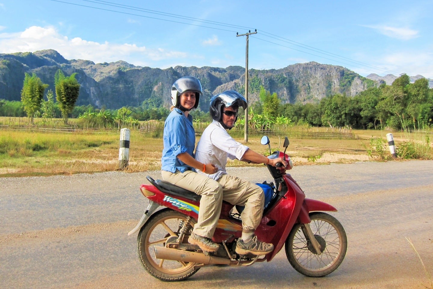 laos scooter tour
