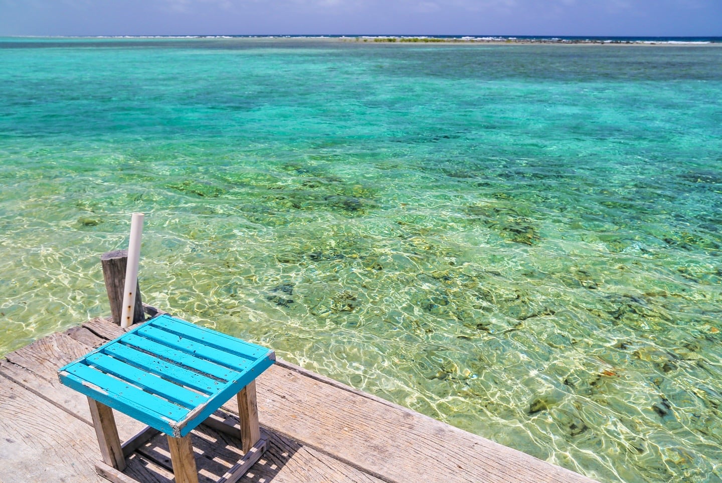 Tobacco Caye waters