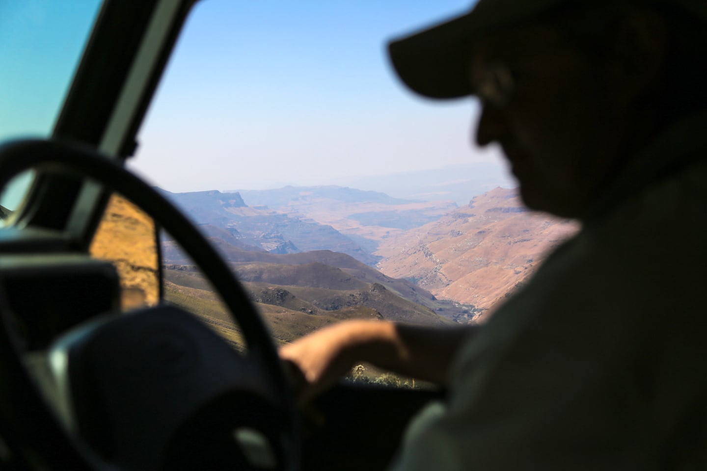 driver and view from window