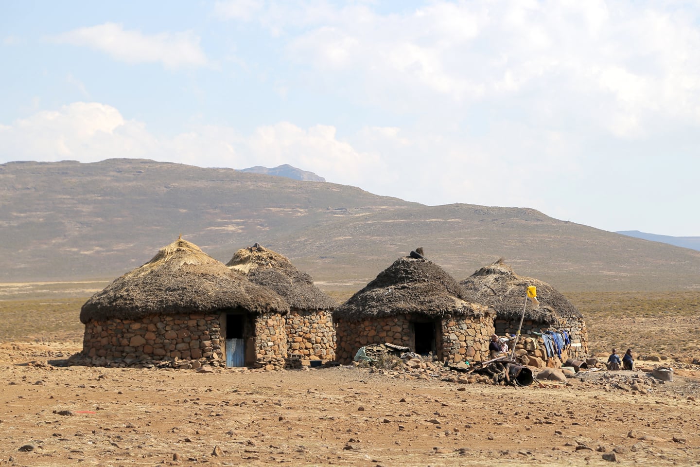 Lesotho trading post near Sani Pass