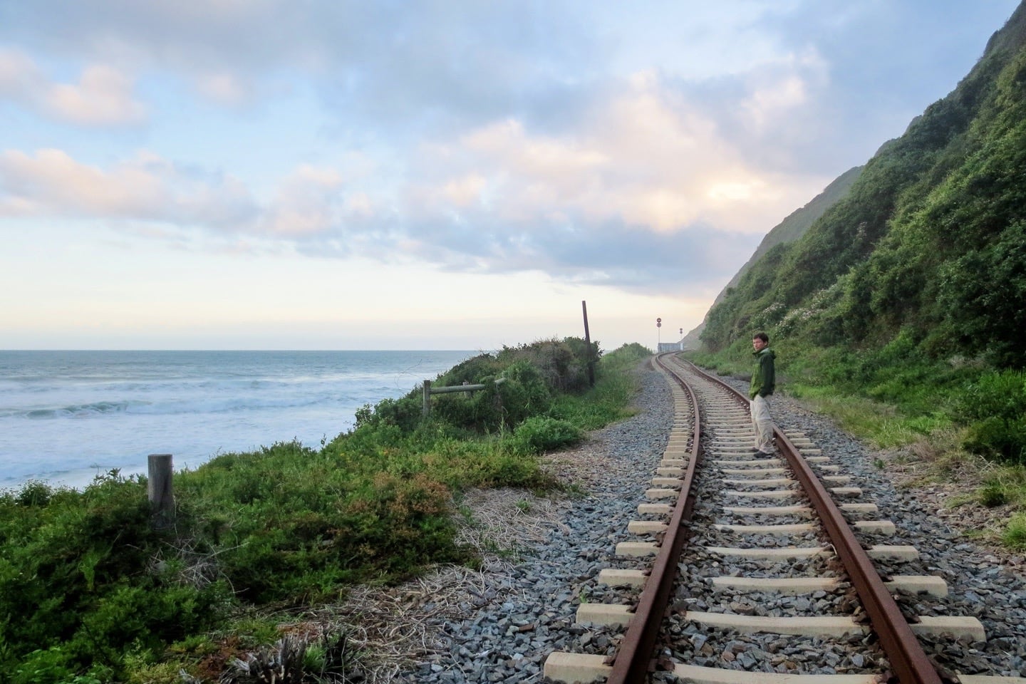 train tracks to Kaaimans Grotto