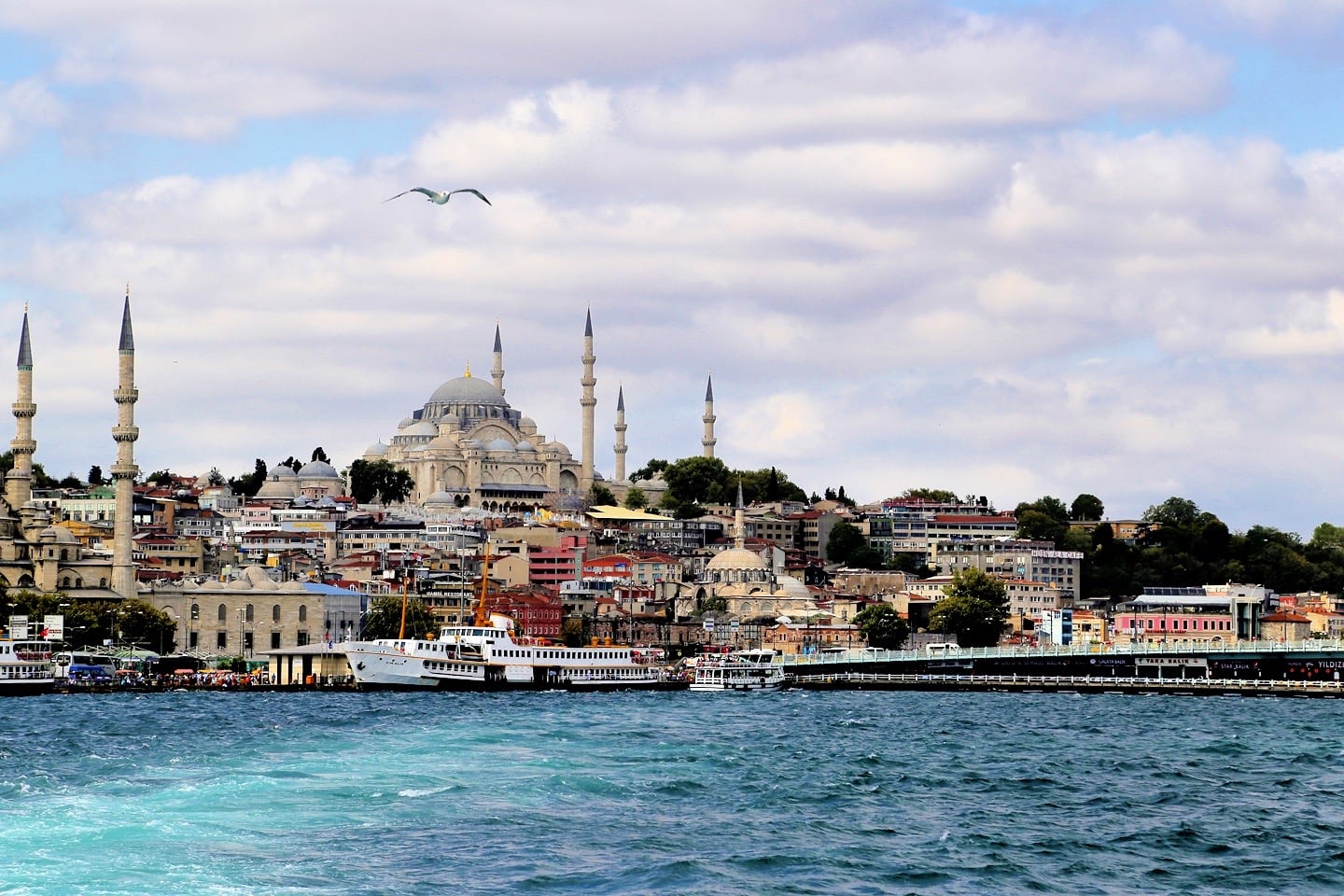Istanbul Eminönü and mosque