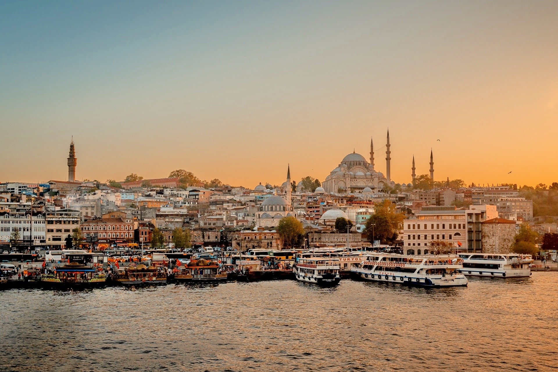 Bosphorus cruise Istanbul Turkey