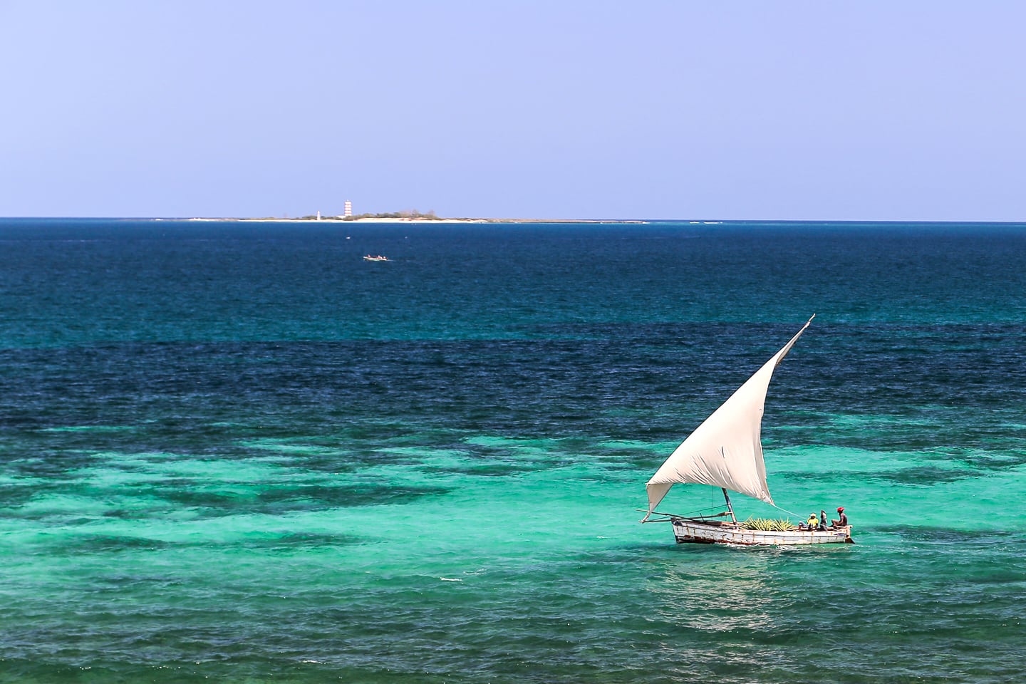 dhow in Mozambique