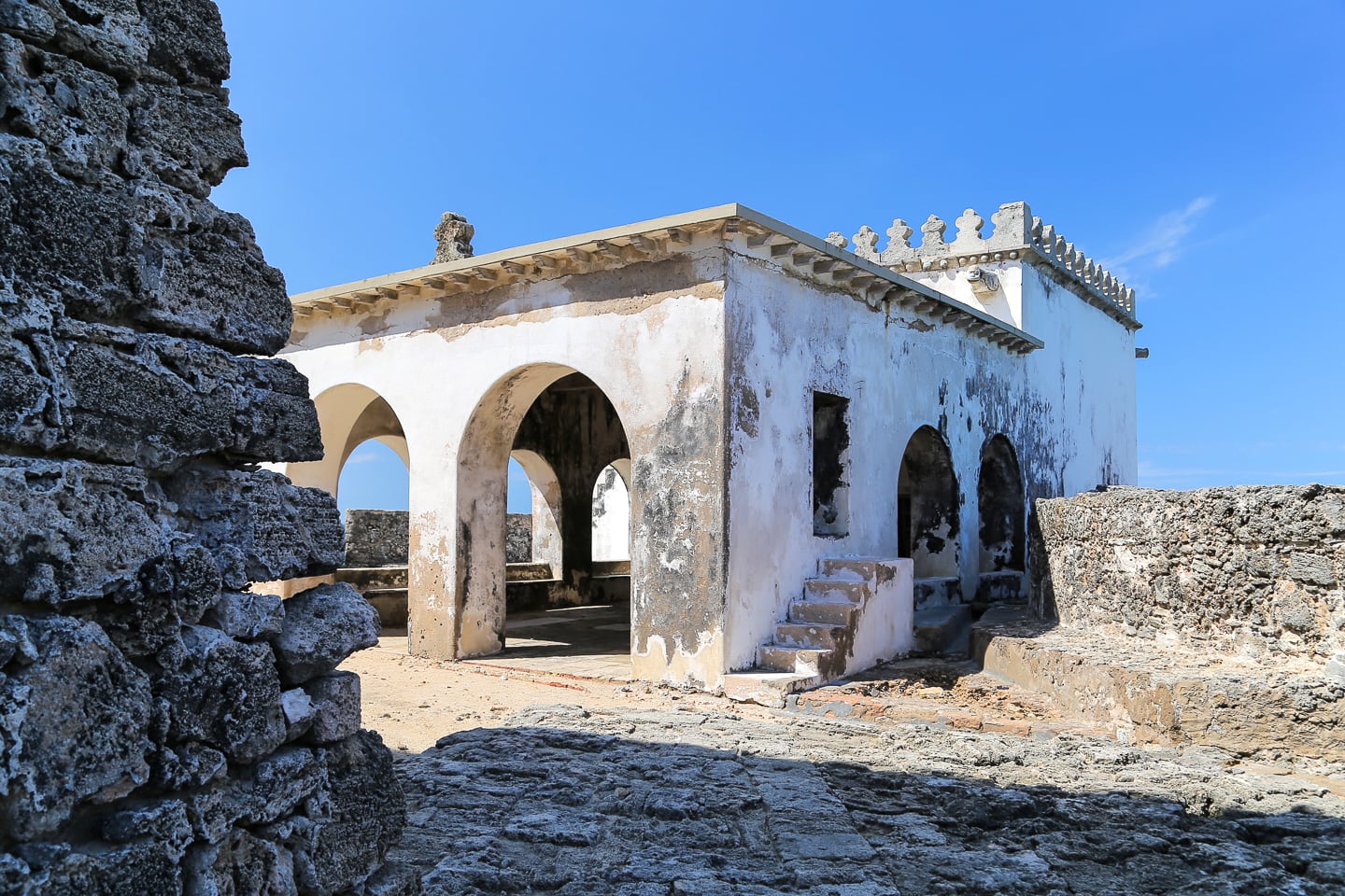 Fort Sao Sebastiao chapel