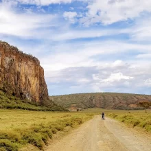 best ways to tour Hells Gate National Park Kenya