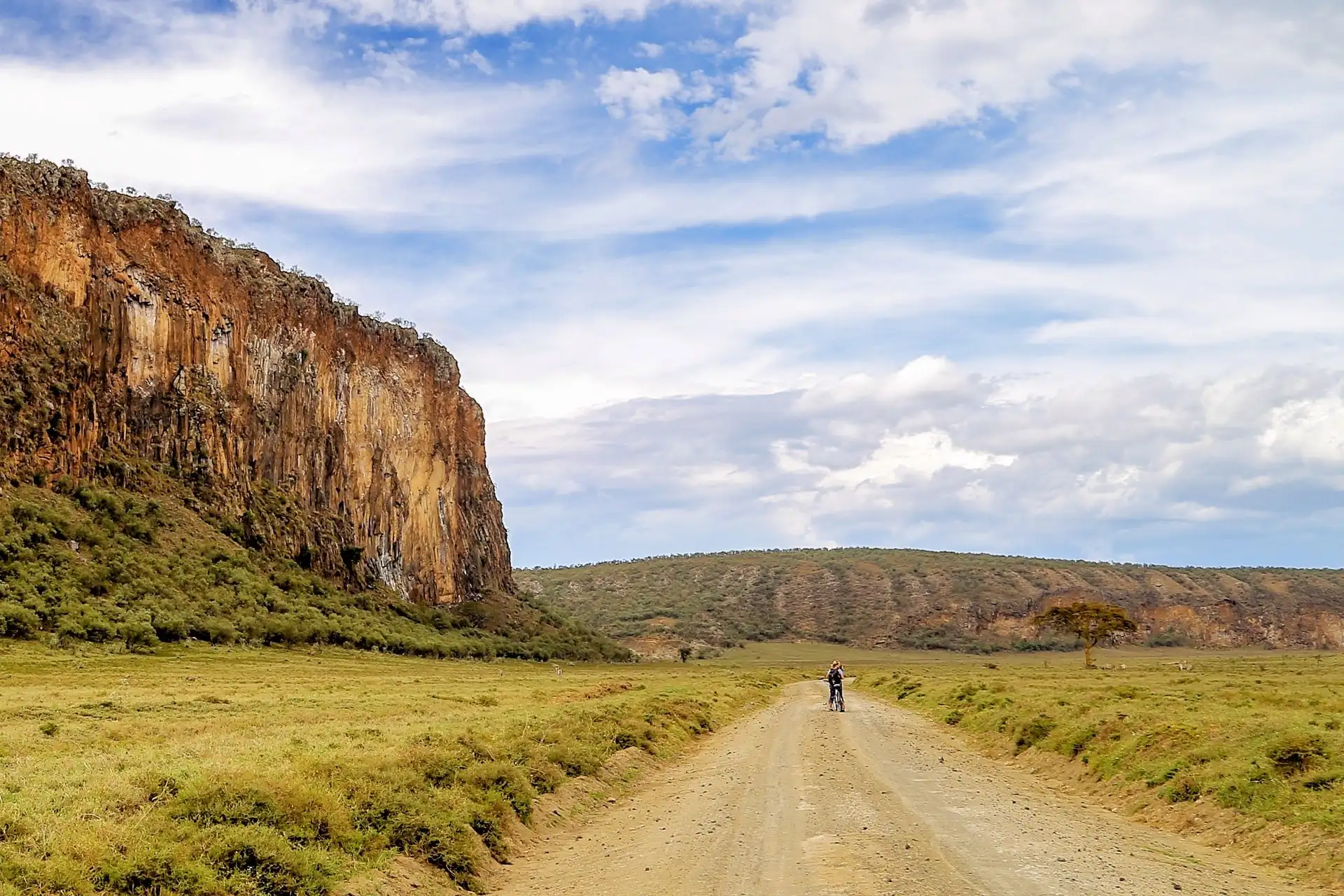 best ways to tour Hells Gate National Park Kenya