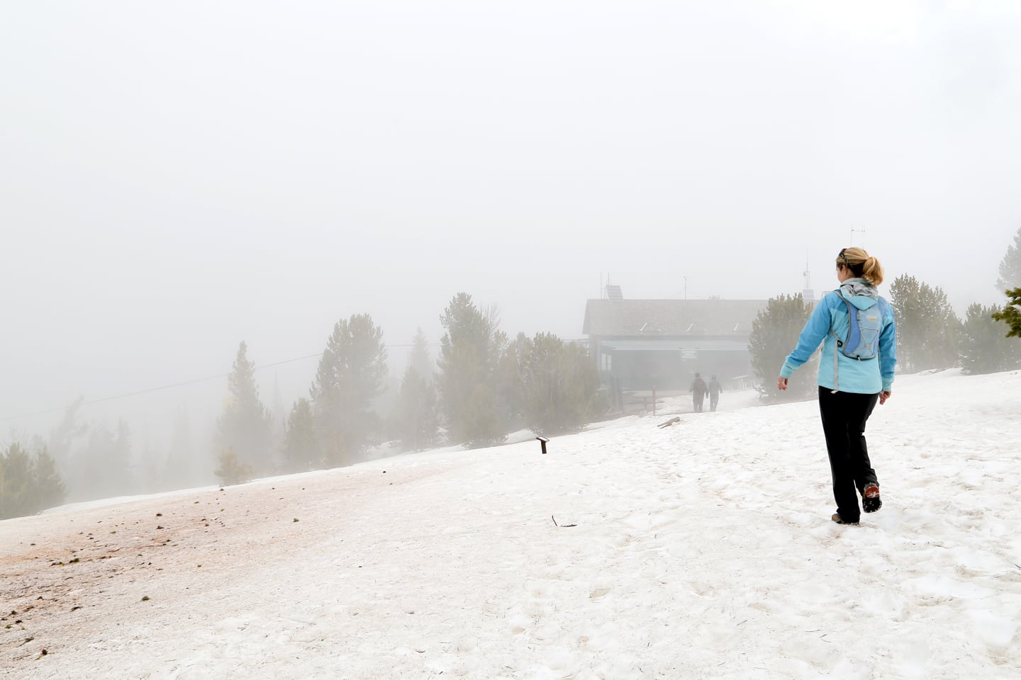 Mt Howard upper station Wallowa Lake Tramway