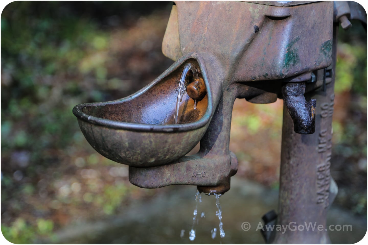 water hand pump Olympic National Forest