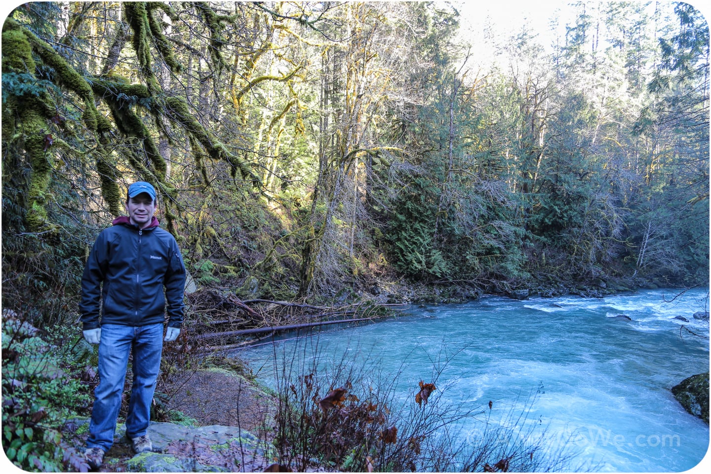 glacial waters of Duckabush River