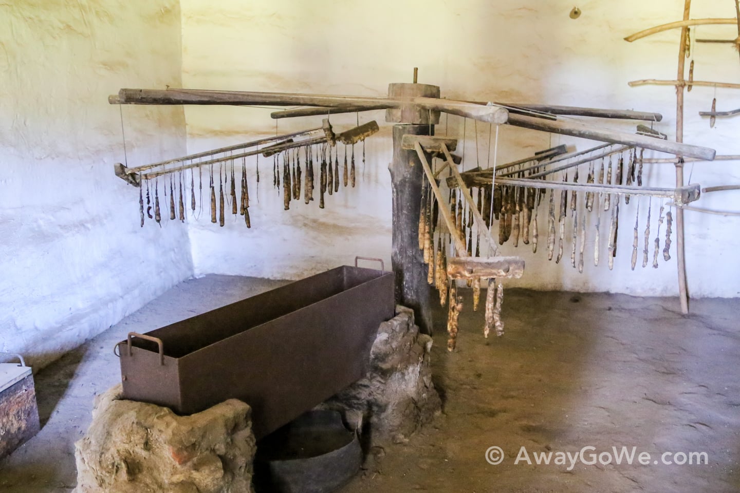 period candle making process on display