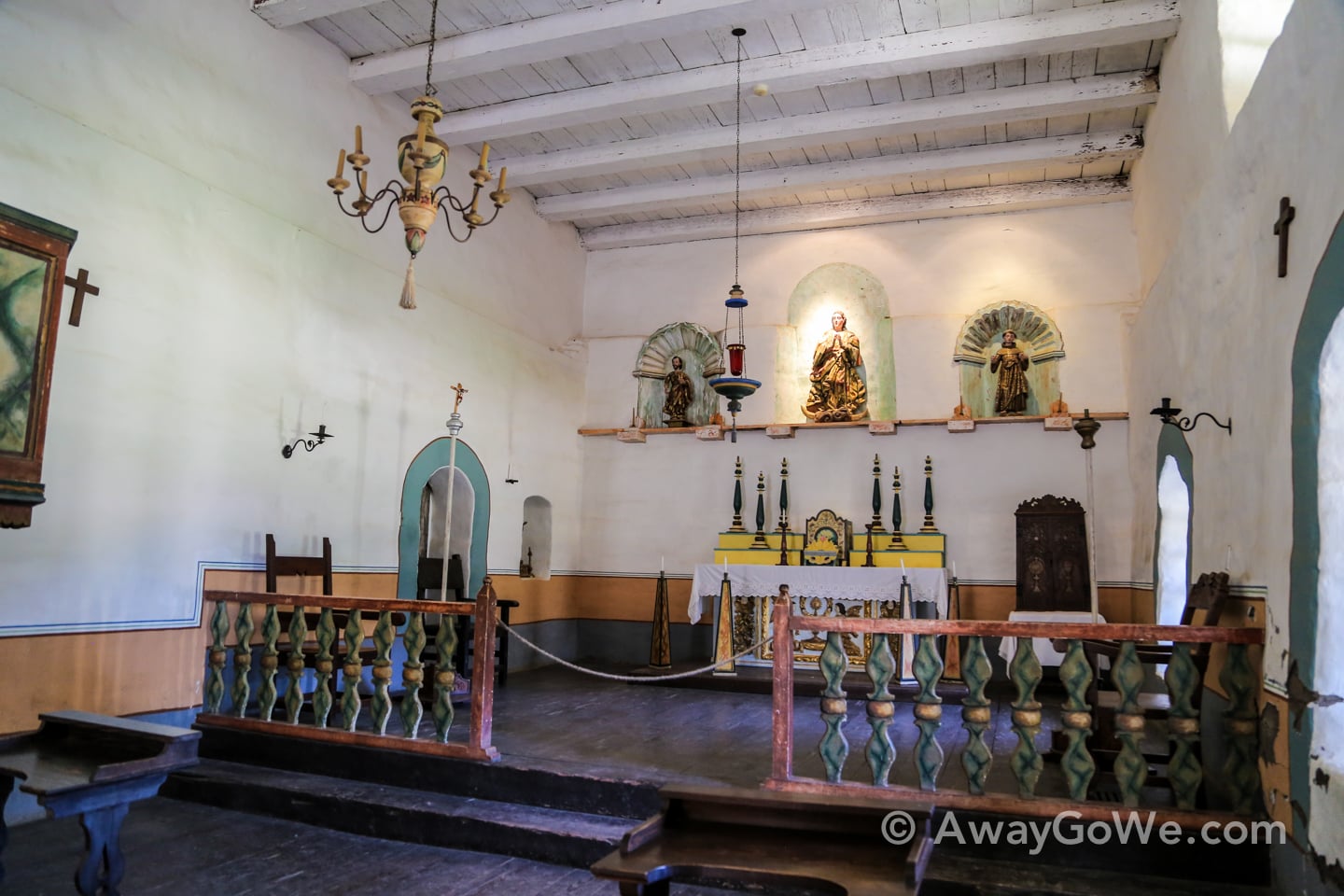 chapel at La Purisima Mission Lompoc California