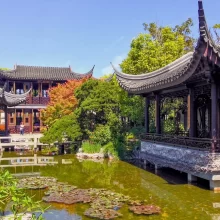 Lan Su Chinese Garden in Portland Oregon