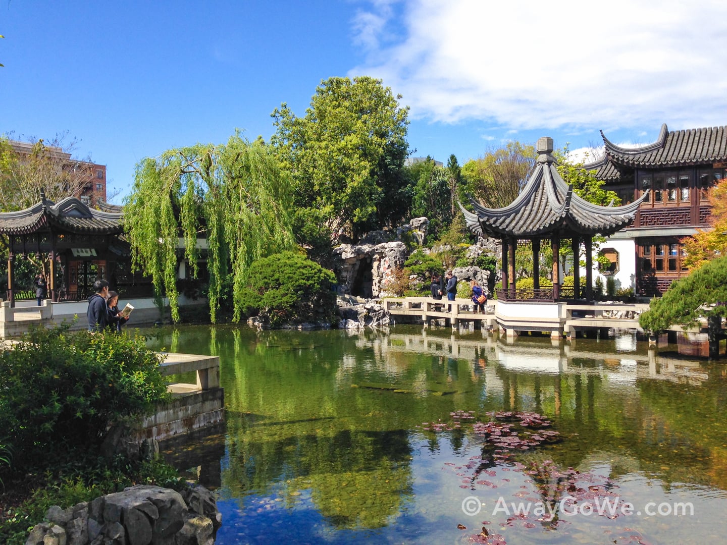Lake Zither at Lan Su Chinese Garden