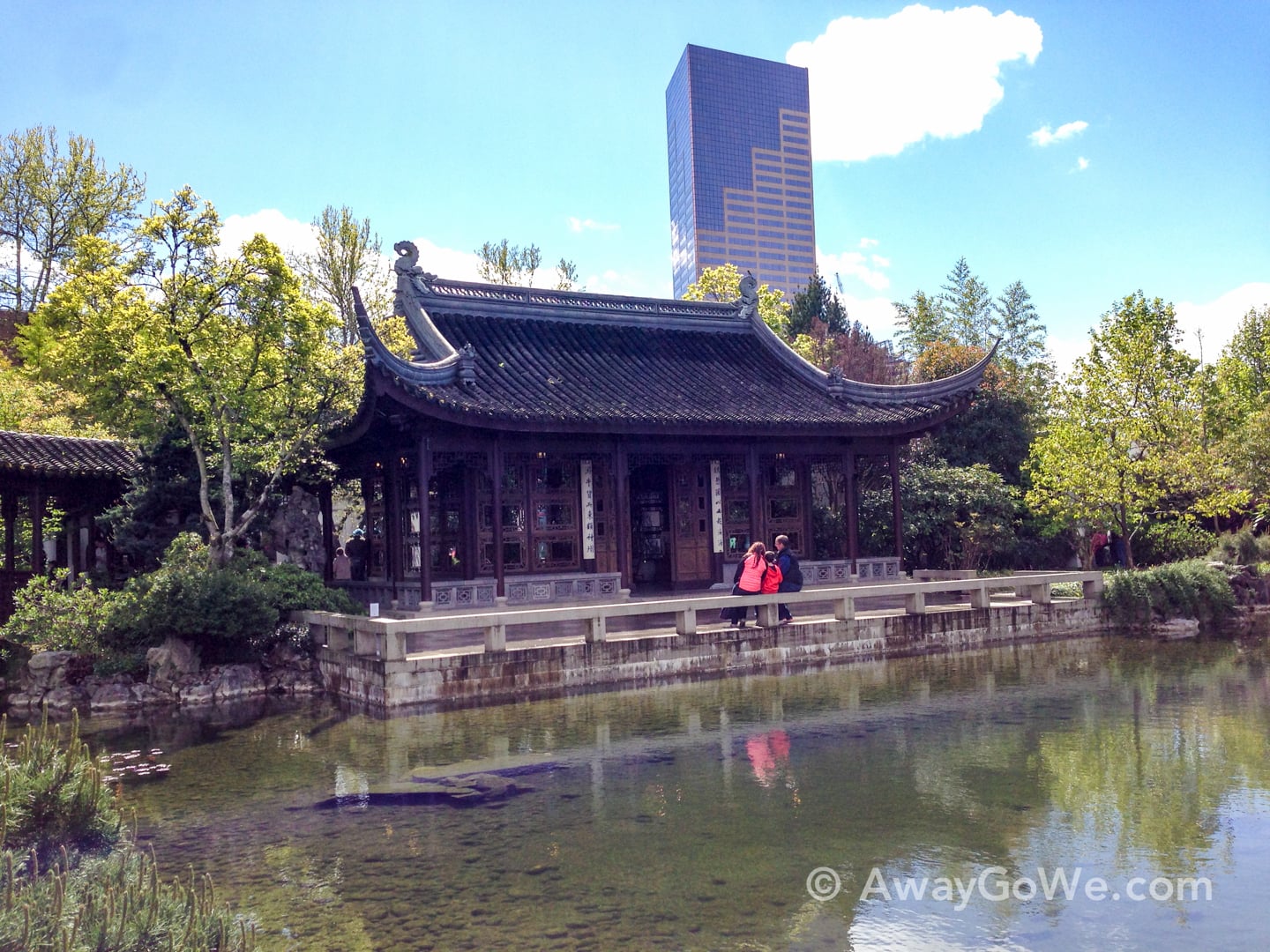 Lan Su Chinese Garden in Portland Oregon Chinatown