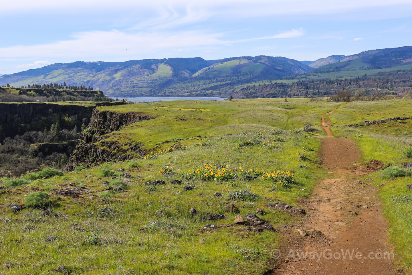 Rowena Plateau hike Columbia River Gorge